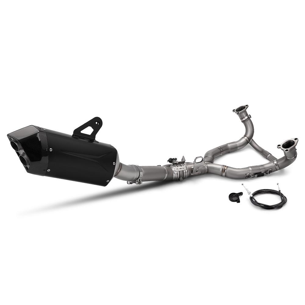 R1300GS Motorcycle Mod Kit: Cable-Operated Valves, Exhaust Pipe, Muffler