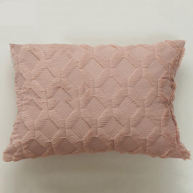 Super Soft Diamond Plush Pillowcase With Bright Colors For Stylish Living Room Decoration
