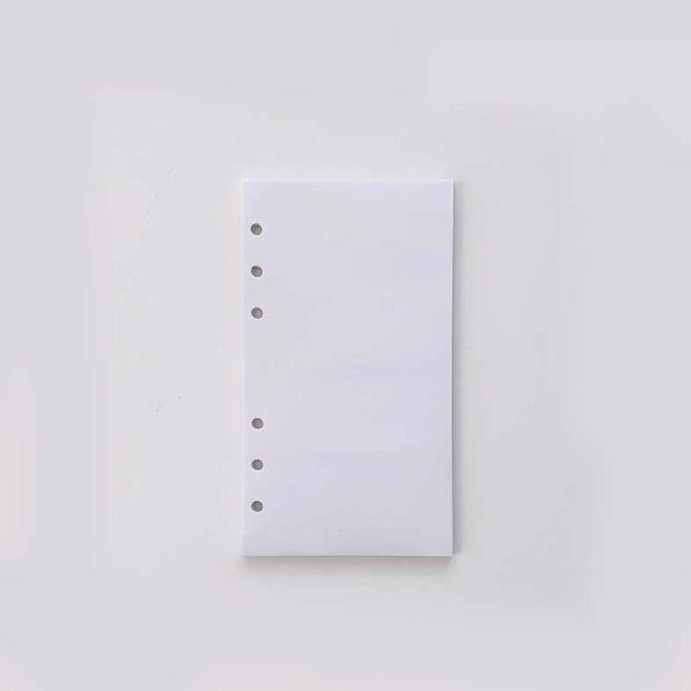 

40 листов Бумага для снятия клейкой ленты Защита от грязи A5 A6 A7 Бумага для сменных блоков с кольцами Канцелярские товары Style C