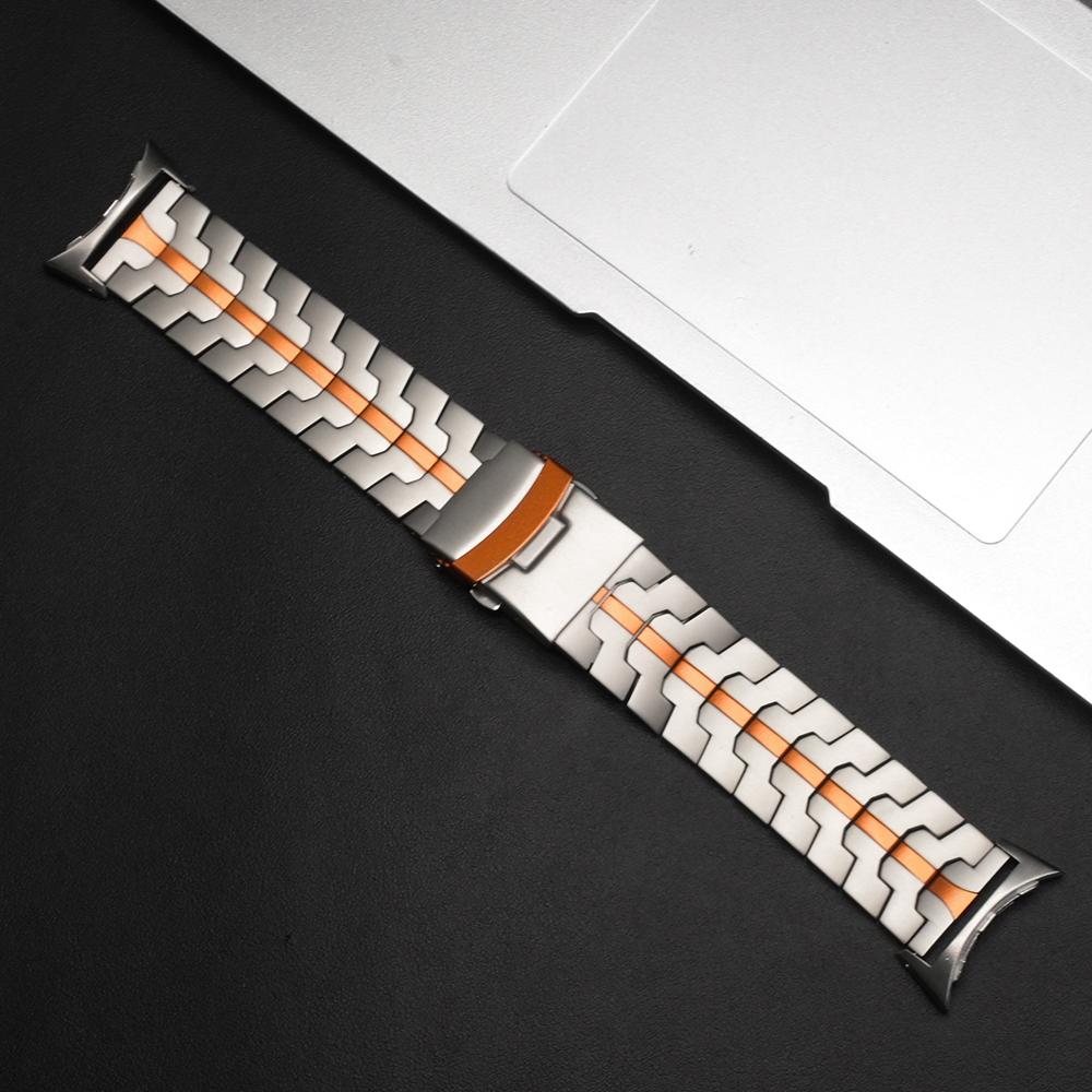 Stainless Steel Band for Google Pixel Watch 4 45mm Accessories Luxury Wrist Strap for Google Watch Pixel 3 45mm Watchband Correa