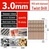 Set di punte da trapano HSS M35 al Cobalto per Legno, Metallo, Acciaio Inossidabile - Alta Durezza
