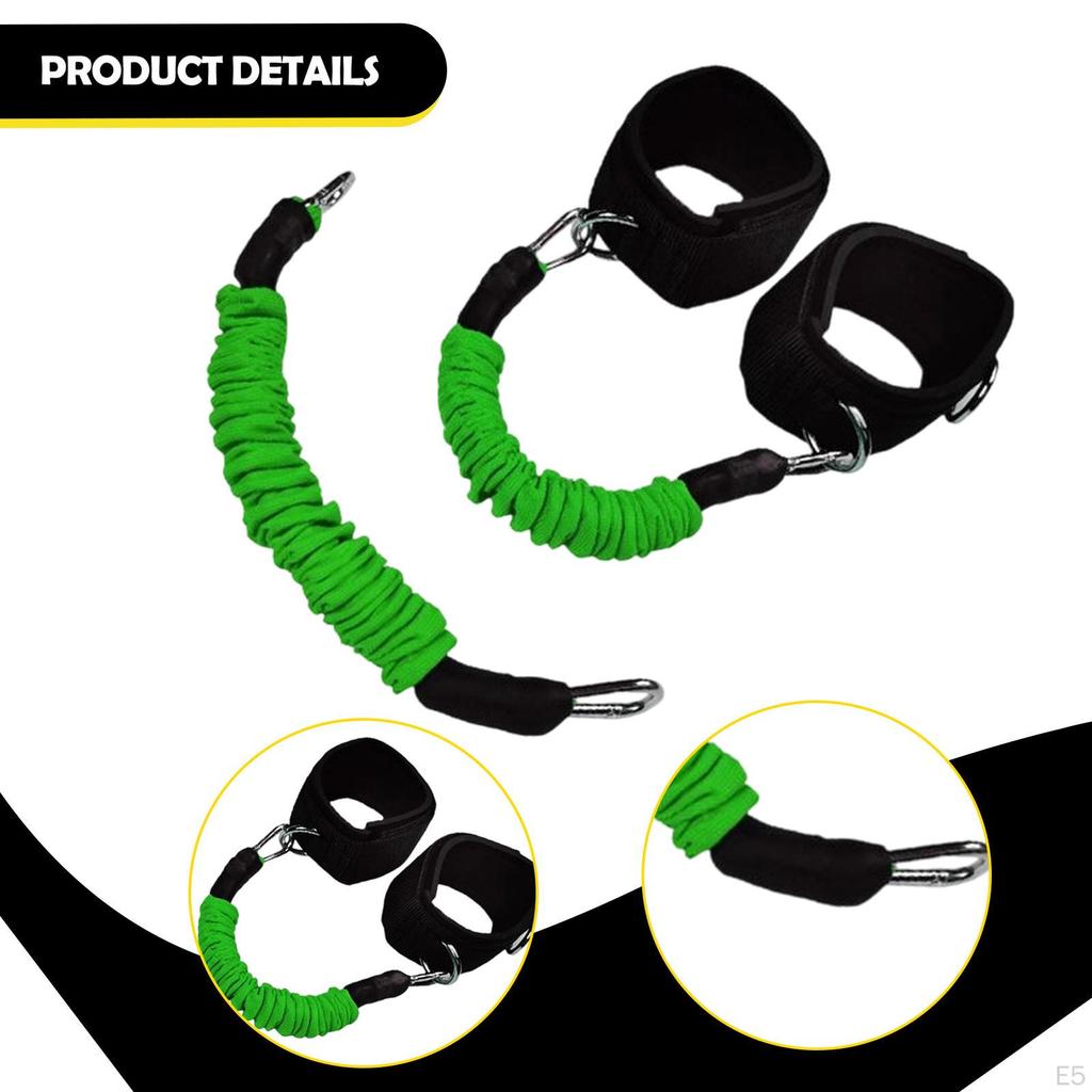 Elastic Leg Bands, Jump Training, Waist Belts, Ankle Resistance Ropes, Ideal for Basketball, Gym,