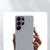 Suitable for Samsung S25ultra Mobile Phone Case Fashion New S25u Frameless Thin Anti Fall PC Leather Protective Case