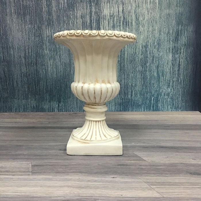 Wedding Gold Roman Column Flower Stand – European Stripe Trophy Fiberglass Décor