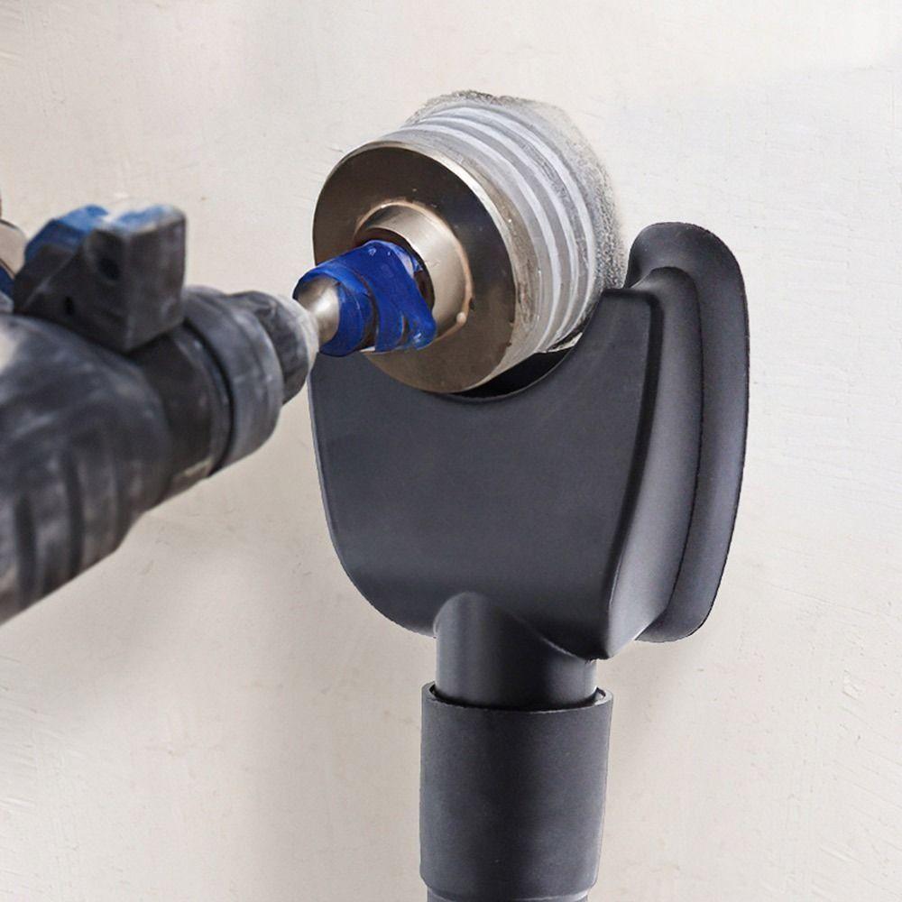 Plastic Drill Dust Catcher Powerful Suction Dust Collection Tool Ceiling Drilling