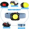 Portable COB Headlamp Flashlight Watch Light Type-C Rechargeable Headlight Outdoor Working Emergency Light Red Warning Lights