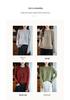 Women's Retro Chinese Style Wool Cable Knit Sweater - Autumn/Winter Versatile Layer Top