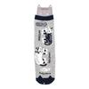 Stylish and cute jacquard socks featuring Matilda Kusuguru crew perfect for nursery school Heather women's print. socks, teachers. 23-6718 (#1/MGY
