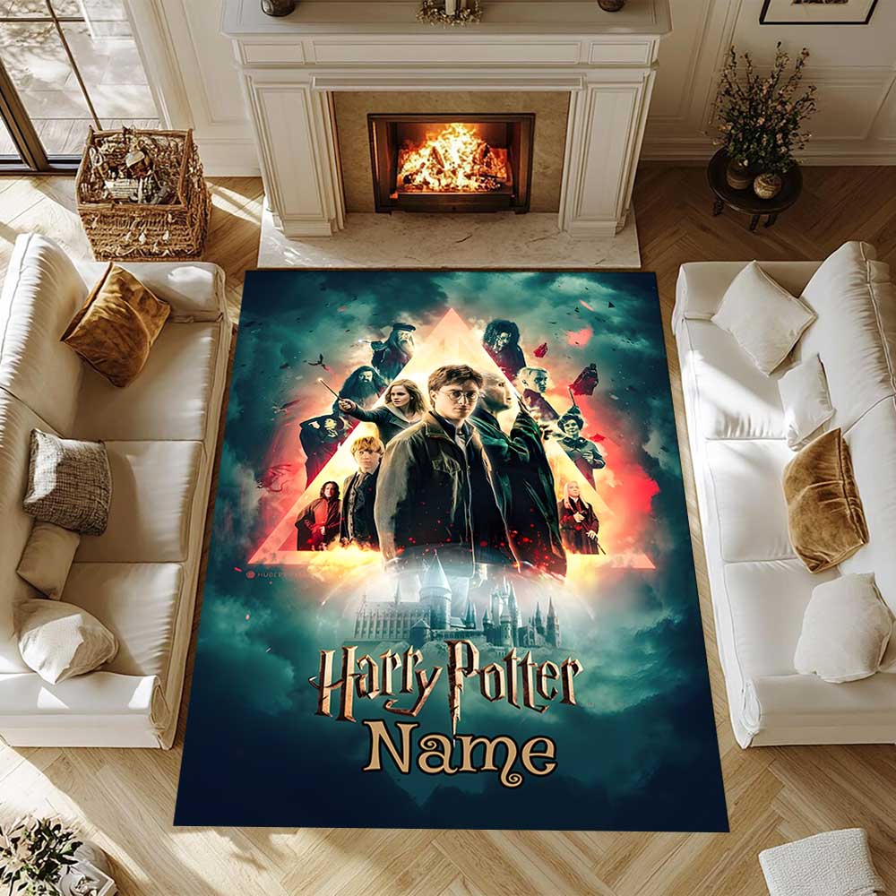 Warner Bros. Films (15) Customize your name rug, office chair cushion, home bedroom living room gift.