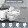 Potty Training Seat Height Adjustable Potty Training Toilet with Nonslip Pad Foldable Toddler Toilet Seat for Toddler Kid Boy
