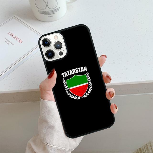 Tatarstan Flag Phone Case For iPhone 17 Air 14 15 16 13 12 Max Cover For Apple 14 15 16 11 Pro Max 6S Plus Coque