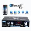 AK35 800W Power Amplifiers 2 Channel Bluetooth 5.0 Surround Sound FM USB Remote Control Mini HIFI Digital Amplifier Stereo