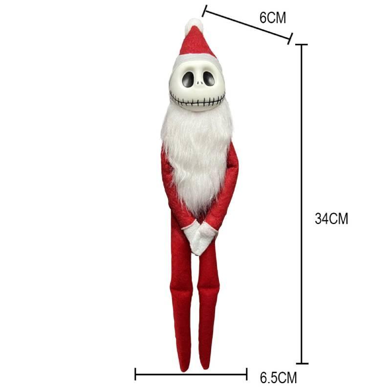 Doll Suffed Christmas Plush Toy Dressed Elf Ornament For Home Decor Gift