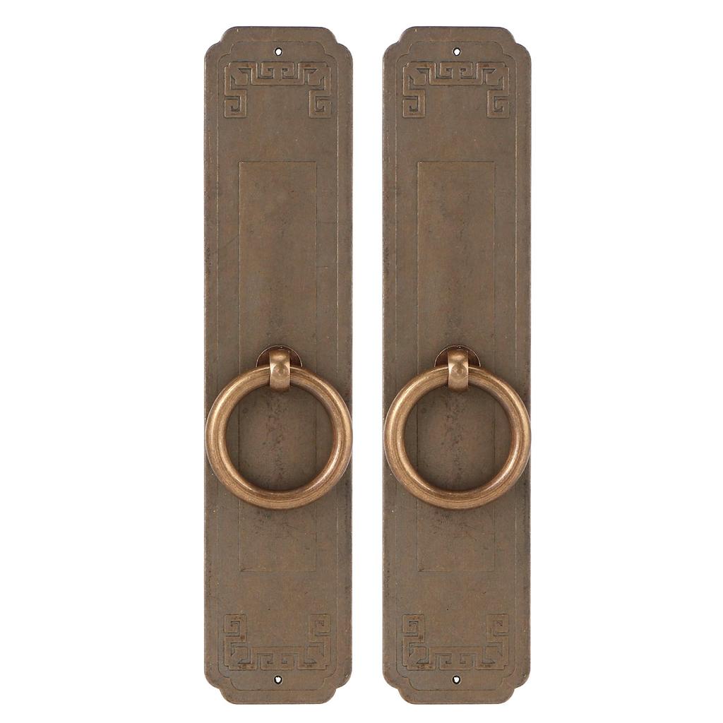 2 Zestawy Uchwytów w Chińskim Stylu Jednootworowe Gałki do Drzwi do Szafek Kuchennych Okucia Meblowe