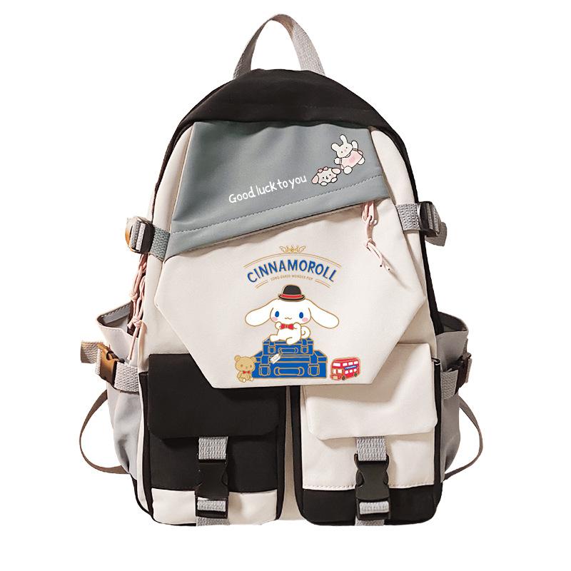 Cute Puppy Cartoon Printed Leisure Travel Bag, Primary And Secondary School Backpack