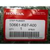 Honda genuine motorcycle parts Rebel 250 Rebel 500 main step rubber one side 50661-K87-A00