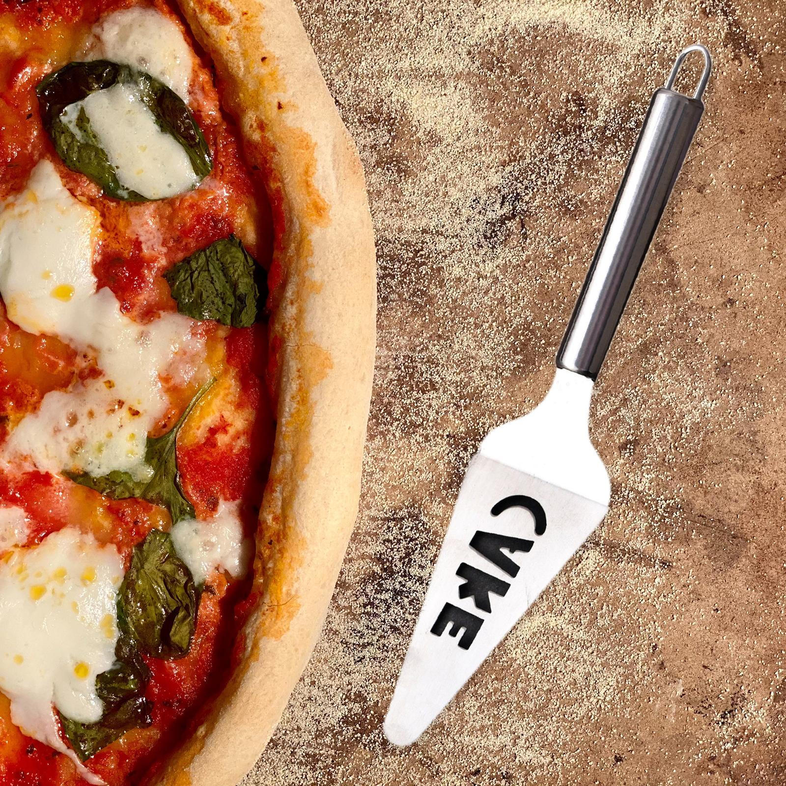 

Cutter Wheel Cutting Tools Handle 8-inch Silver Plating Heavy Duty with Ergonomic Pastry CAKE shovel