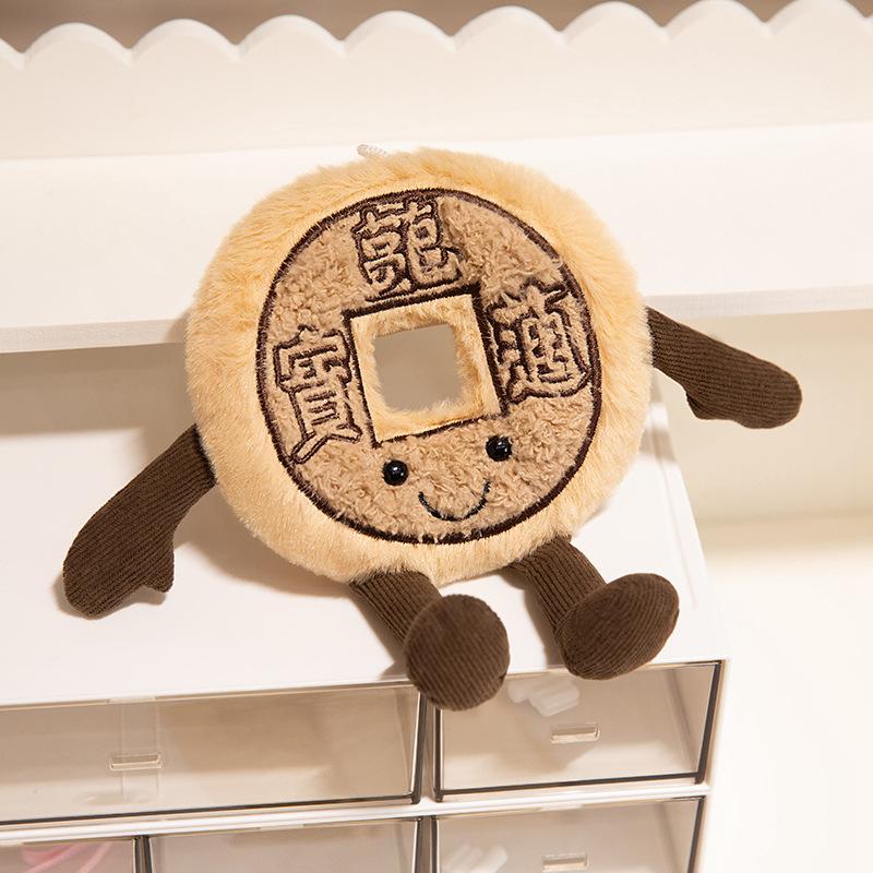 

Цветок Растение в горшке Плюшевая игрушка Мультяшная мягкая кукла Украшение комнаты Подарок Детям Copper Coins