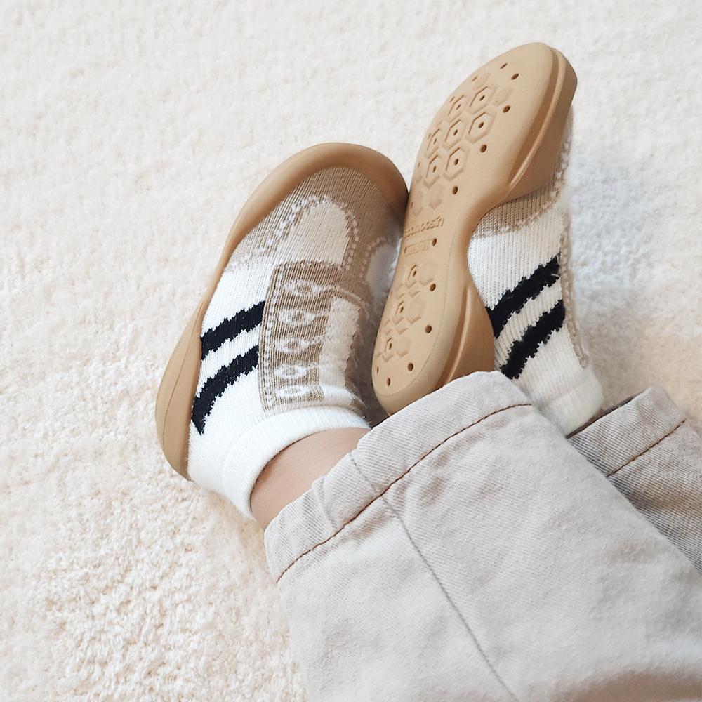 

[Ggomoosin] Little shoes Thomas Walker line black baby shoes, Sneakers, 7000028111, Popular Korean Shoes 145