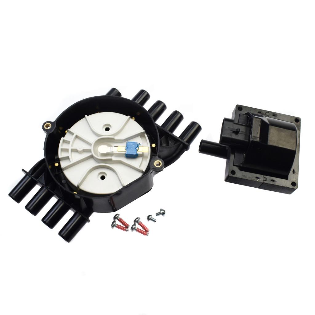 Distributor Cap Rotor or Ignition Coil or Module For Chevrolet GMC Cadillac Buick Pontiac 10452459 10452458 10482803 16201599