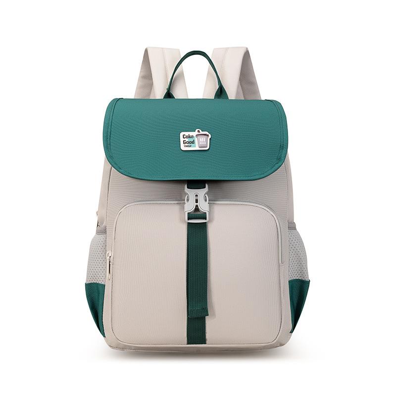 School Bag High-quality Kindergarten Cute Treasure Contrasting Color Backpack Primary School Students 1-2 Grades Spring Outing Backpack Gift Printing