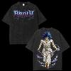 Washed Overszied Dragon Ball Graphic T-Shirt Men Women 100% Cotton Streetwear Hip Hop Casual Loose High Quality Short Sleeve Female Male Clothing
