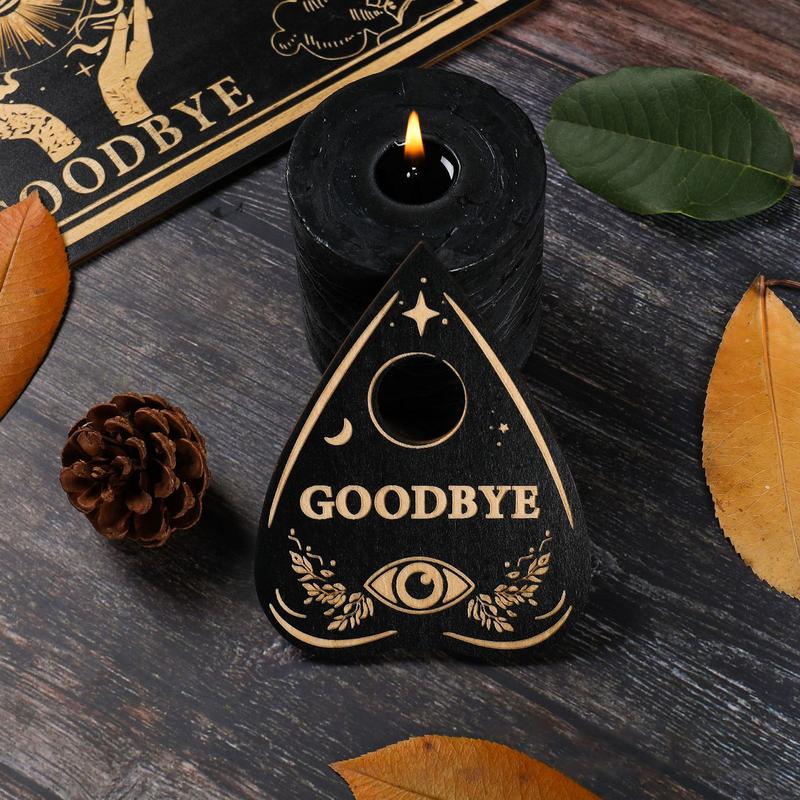 12 Inch Ouija Board Wooden Divination Pendulum Board Engraved Magics Board Witch Sun Pendulum Board Kit Wiccan Altar Supplies