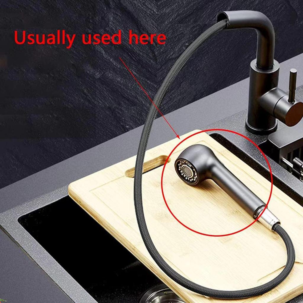 Pull-Out Kitchen Sink Faucet Spray Head - Small Shower Head Version