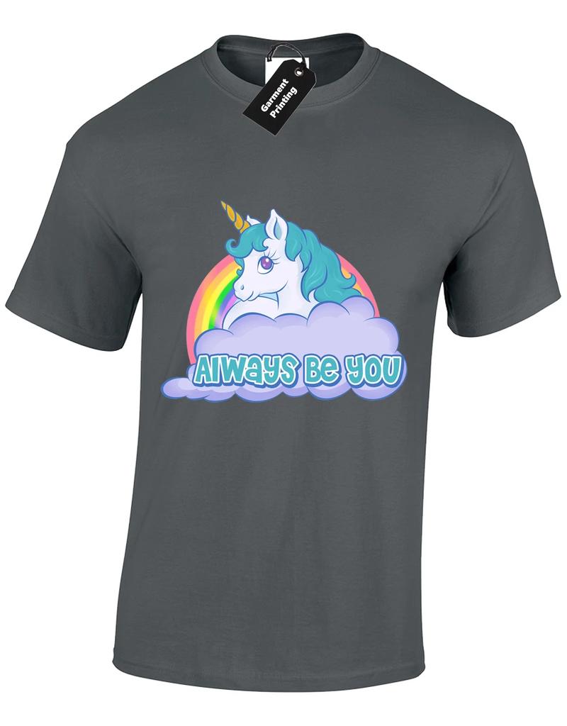Always Be You The Funny Intelligence Rock Unicorn Unisex T-Shirt