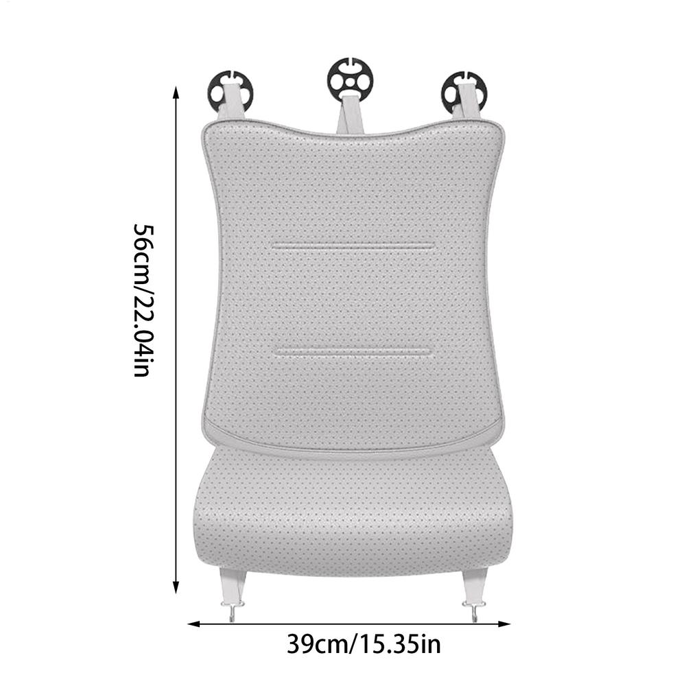 Car Seat Extender Car Cushion Seat Leg Support Ergonomic Pillow Chair Pads For Travel Home Truck Sedan SUV RV Road Trip Long