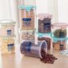 Transparent Food-Grade Jars for Grains, Cereals, Snacks, Tea, and Dry Goods Storage
