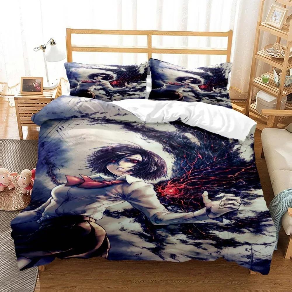 Tokyo Ghoul Bedding Set For Bedroom Soft Modern Bedspreads Comefortable Kids Duvet Cover Quilt Cover And Pillowcase