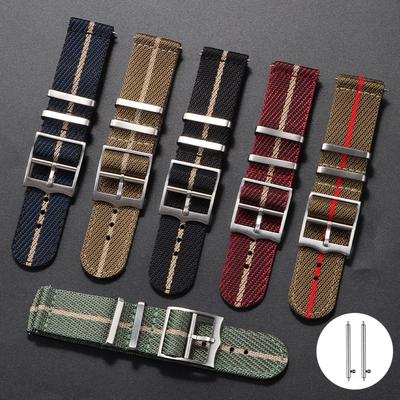 Premium Nylon Watch Band for Rolex 20mm 22mm Military Strap for Seiko Fabric Canvas Bracelet for Women Men Army Sport Wristband