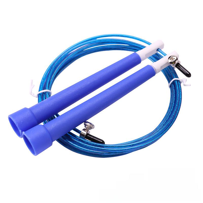 High-Speed Steel Skipping Rope for Students' Fitness and Exam Prep: Great for Indoor & Outdoor Use and Weight Training.
