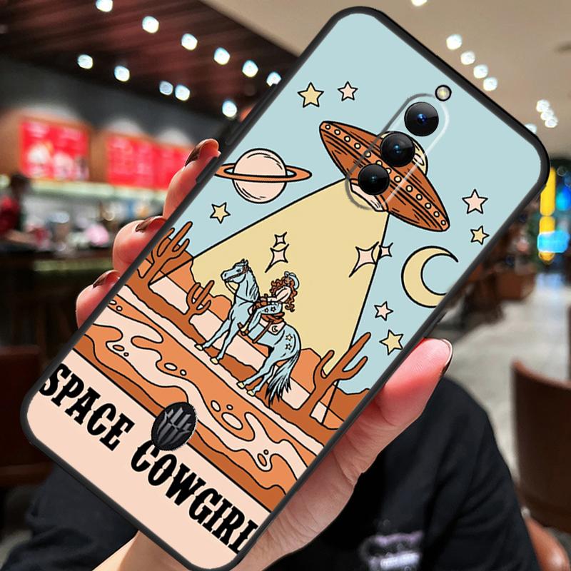 

Space Cowgirl Case For ZTE Nubia Red Magic 8S 9S 10S 8 9 10 Pro Plus 6S 7S 6 7 Pro 5G 6R 11 Pro Plus Cover RedMagic 8S Pro Plus