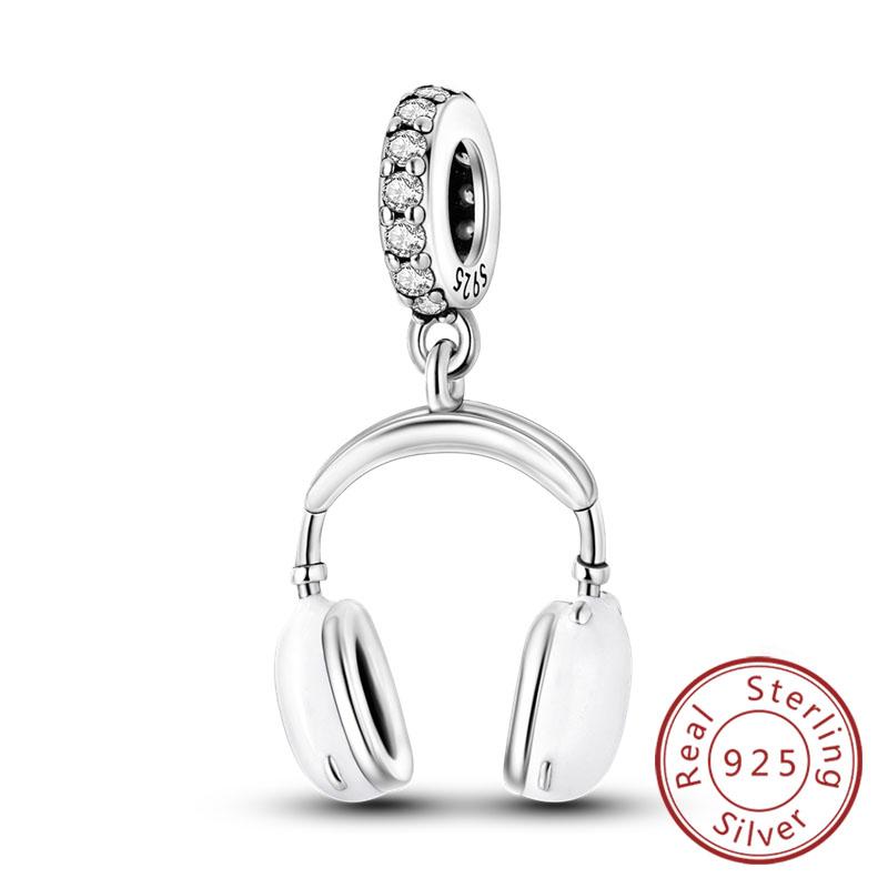 Fit Original Copper Charms Beads Puppy Heart Bow Copper Charms For Bracelet Pendant Women Jewelry Gifts