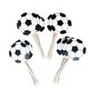 24 Toothpick Cake Decoration Plugins, World Cup Series Football Cake Inserts, Party Dessert Table Decoration