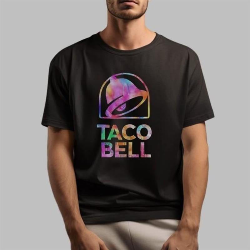 Taco Bell Neon Colorful T Shirt