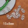 Fu Symbol Ruyi Hollow Pendant Bracelet & Necklace Charms for Clothing and Bags DIY Jewelry