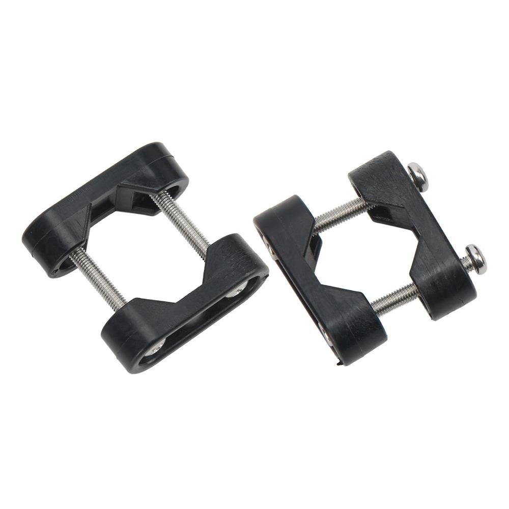 2PCS Corrosion Resistant Nylon Marine Hardware for 22 to 25mm(7/8in to 1in) Tube for Pontoon