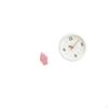 Porcelain Floral Storage Vase with Lid And Modern Wall Clock Decorative Ornament for Home Office