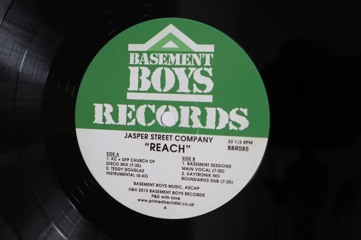 

12inch Record JASPER STREET COMPANY Reach BBR085 BASEMENT BOYS R 2015 UK Dance Electronica Used