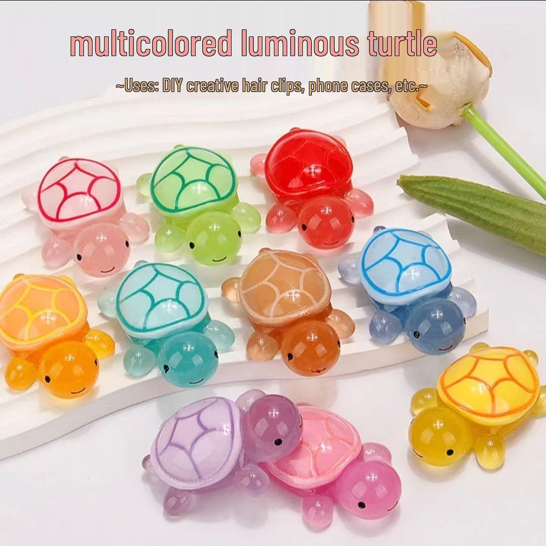 

Светящаяся фигурка черепахи 4,9 см в пакетике-сюрпризе 4.9cm Luminous Turtle In Stock