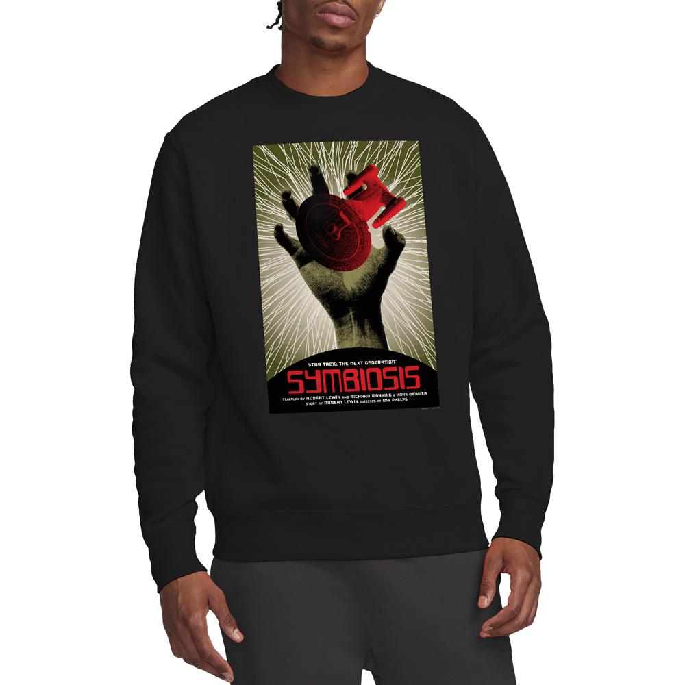 STAR TREK Unisex Adult The Next Generation Season 1 Episode 22 Sweatshirt