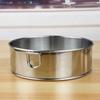 Flour Sieve Fine Mesh 304 Stainless Steel 60 Mesh Round Flour Sifter Strainer for Baking Straining Powdering Tea Juice