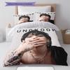 Jeon Jeongguk Pattern Bedding,Quilt Set Quilt Cover Pillowcase Home Birthday Gift(1 * Duvet Cover + 2 * Pillowcase, Without Core)