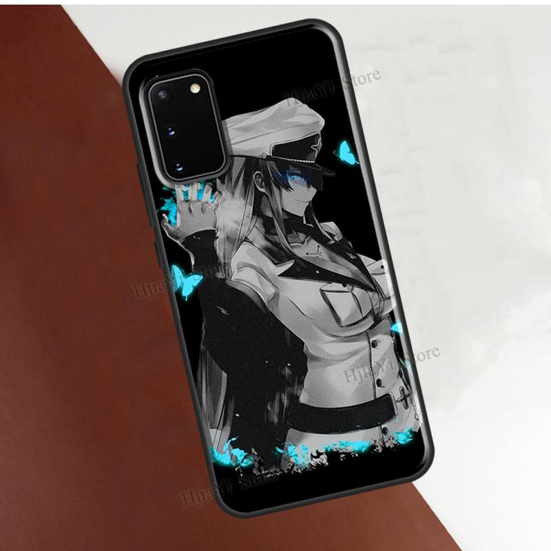 Esdeath Akame Ga Kill Anime Cover For Samsung Galaxy S22 Ultra S21 S20 FE Note 20 S8 S9 S10 Note 10 Plus Phone Case