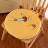 Memory Cotton Capybara Seat Cushion Seat Cushion Thickened Futon Slow Rebound Office Sedentary Seat Cushion Student Non-slip Butt Cushion