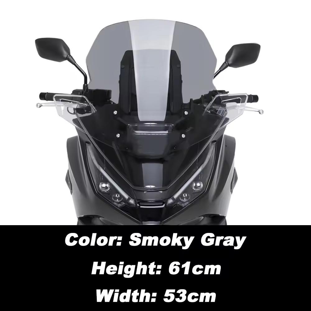 2025-2026 New NT1100 Motorcycle Front Windshield Deflector For Honda NT 1100 Windscreen Wind Deflector Heightened Wind Screen