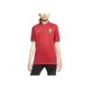 Nike Portugal Sports Home Solid Striped Embroidered Short Sleeve Polo Kids Tops CD1040-687